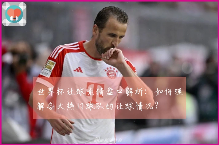 世界杯让球竞猜盘口解析：如何理解各大热门球队的让球情况？